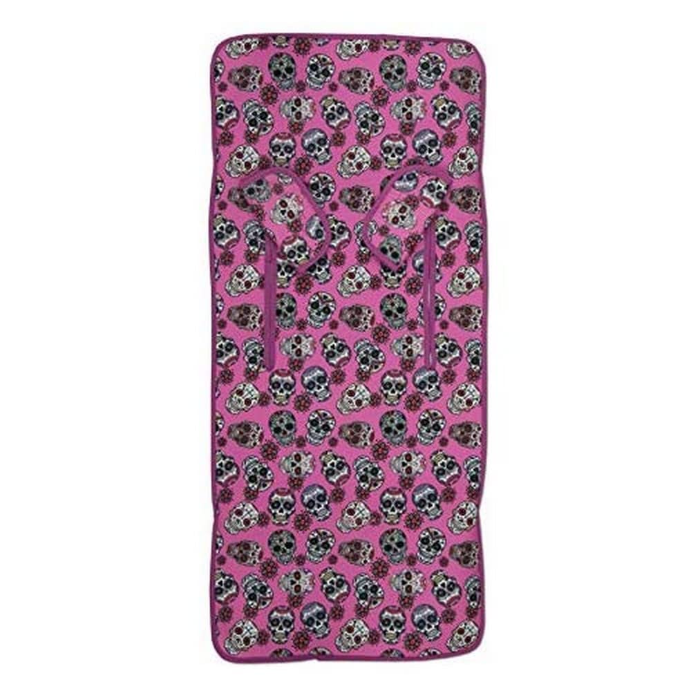 Babyline Lovely Skull Unisex Light Chair Mat Fuchsia