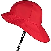 AWHA Souwester, Rain Hat - Waterproof Cap with Wide Brim and Earflaps