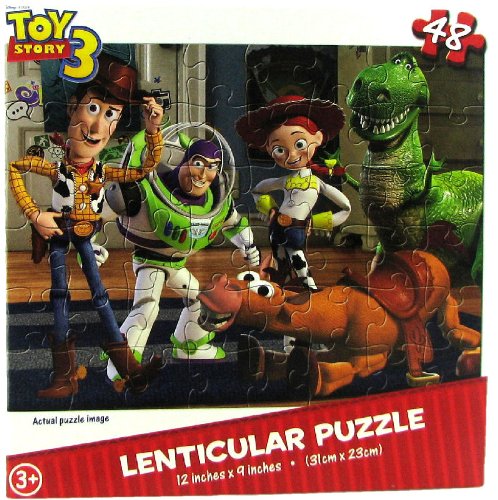 Disney Pixar Toy Story 3 48 Pc Lenticular Puzzle Ft. Woody