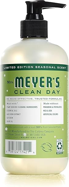 MRS. MEYER’S CLEAN DAY LIQUID HAND SOAP IOWA PINE, 12.5 FL OZ
