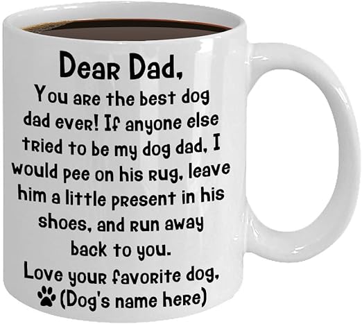 gifts from the dog to dad