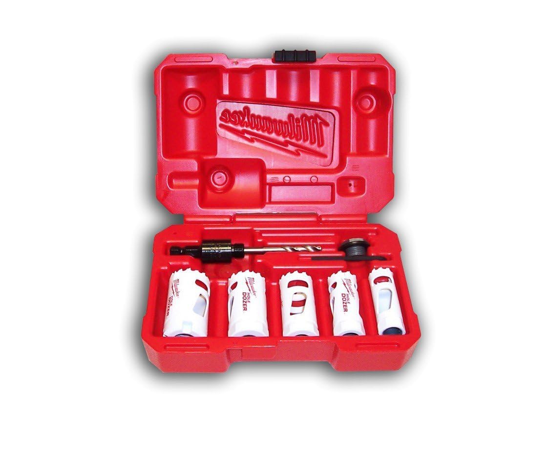 Milwaukee Holedozer Bi Metal Holesaw Kit 7PC