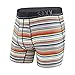 Saxx Men M-3 Six Five Boxer Heather Blanket Stripe Clothing S