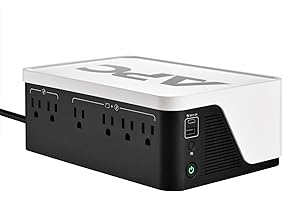 APC UPS Battery Backup, 700VA UPS with 4 Backup Battery Outlets, Type C USB Charging, BE700G3 Back-UPS