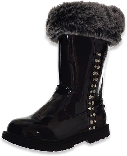 girls metallic boots