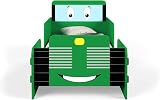Kidsaw Tractor Junior Toddler Bed Green, Easy Assembly, Fun Design view 2