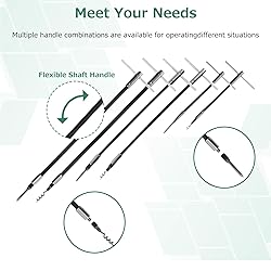 Alikali 23PCS Packing Extractor Set,Portable Steel