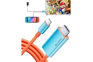 YIGORN Portable Switch 1 TV Dock Station for Nintendo Switch 1, with 4K&144HZ HDMI/100W Charge PD Port