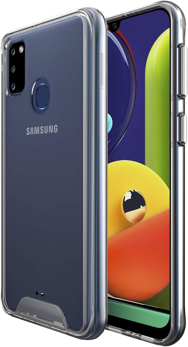 Loyobo Galaxy M30s Case,Soft TPU Bumper | Hard PC Back Cover Case Clear for Samsung Galaxy M30s (Clear)