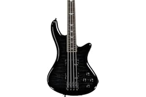 Schecter Stiletto Extreme-4 Bass Guitar (4 String, See-Thru Black)