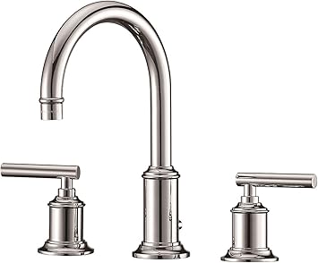 Cheviot Products Inc 5230 Ch Kensington Widespread Lavatory Faucet Lever Handle Chrome Amazon Com
