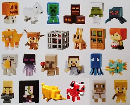Amazon Mattel 24個パック 完全ケース マインクラフト ミニフィギュアセット ブラインドボックス入り アレックス スティーブ クリーパー 馬 ゴースト ドッグ バニー スパイダー 羊 猫 ゾンビ ダック ビジャー ジャコランタン ゴールド チェスト シリーズ3 フィギュア Amazon Mattel 24個パック 完全ケース マインクラフト ミニフィギュアセット ブラインドボックス入り アレックス スティーブ クリーパー 馬 ゴースト ドッグ バニー スパイダー 羊 猫 ゾンビ ダック ビジャー ジャコランタン ゴールド チェスト シリーズ3 フィギュア