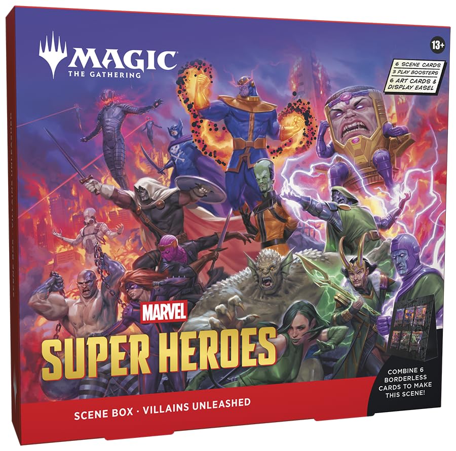 マジック：ザ・ギャザリング | マーベル スーパー・ヒーローズ Scene Box 『Villains Unleashed』 英語版 MTG トレカ ウィザーズ・オブ・ザ・コースト MSH D53690000