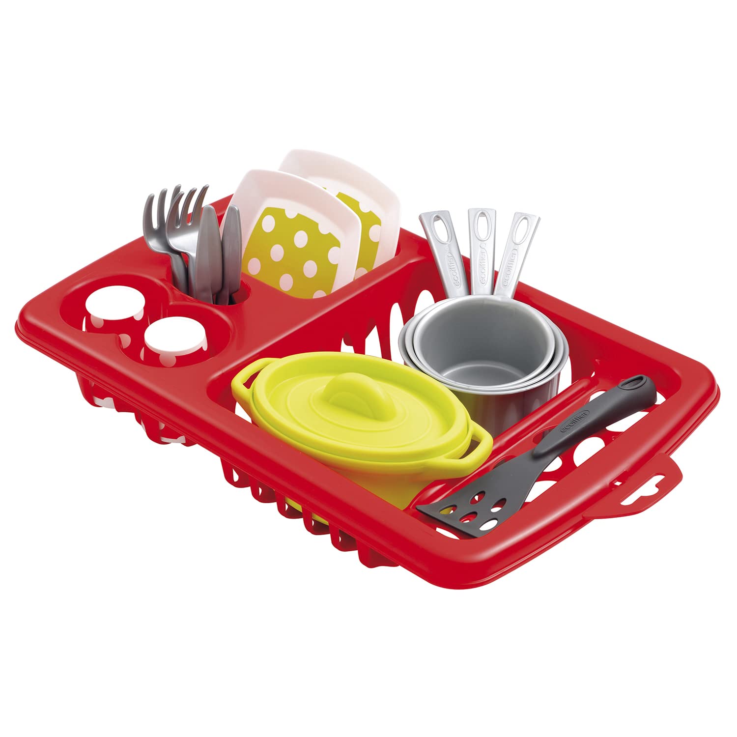 Écoiffier E 09561 Draining Board Toy with Dishes