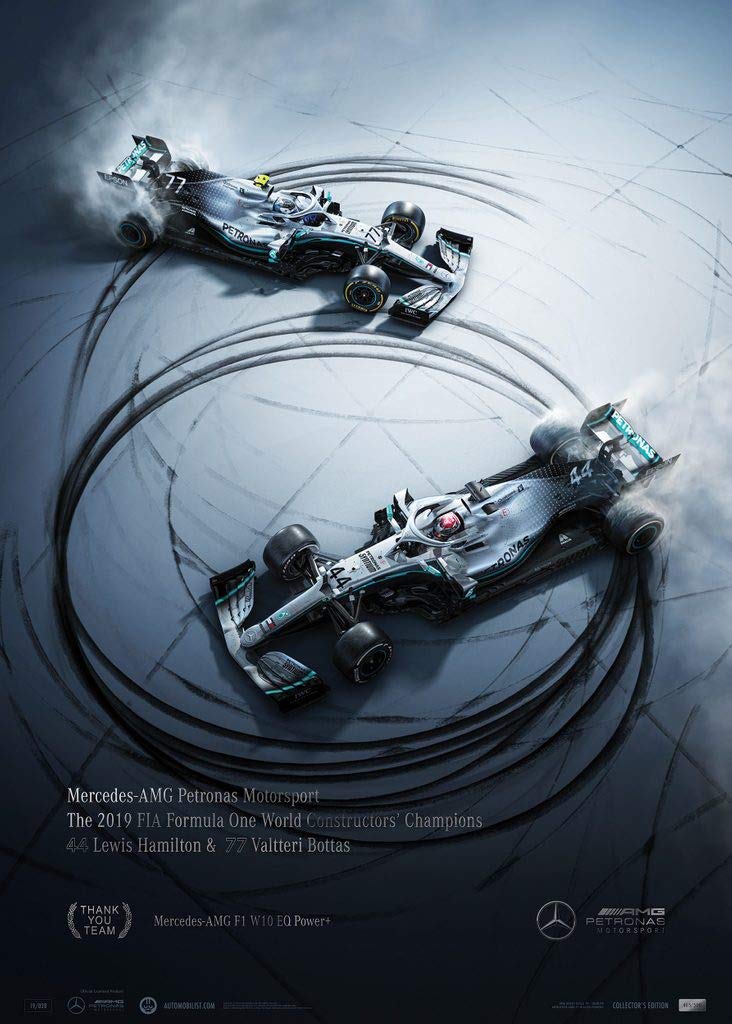 Automobilist Store Mercedes-AMG Petronas Motorsport - Donuts - Collector's Edition Unique Design Pos