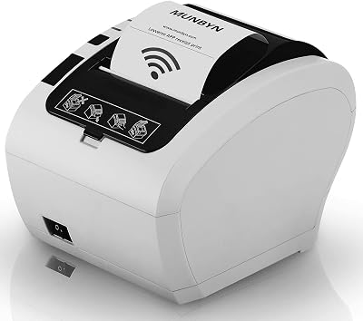 MUNBYN Android Wi-Fi Thermal Receipt Printer USB Ethernet Serial POS Printer