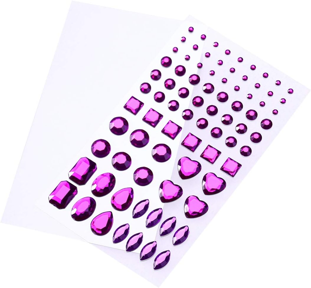 Almacenamiento de materiales Healifty Pegatinas de Diamantes de