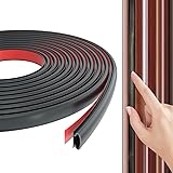 19.6 ft Rubber Door Weather Stripping Door Seal