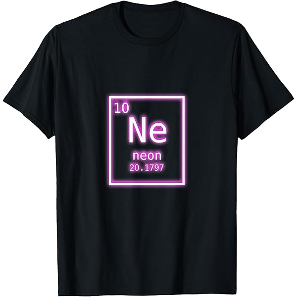 ★CHEMISTRY/10th Anniversary Tour-neon Neon symbol. Element number 10 of the Periodic Table of the