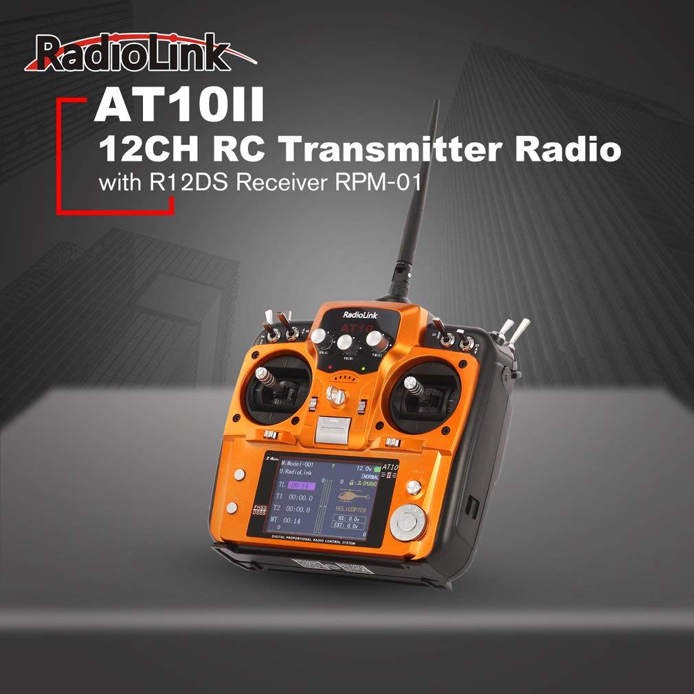 Super Saturday Leoboone Radiolink AT10II 2 4G 12CH Transmitter Remote