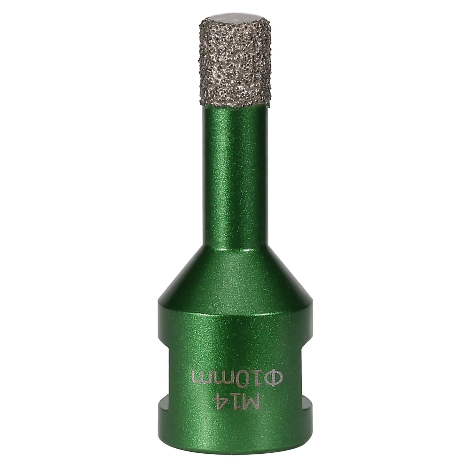 Vearter 10 mm Diamond Core Drill Bit, M14 Thread Connection Masonry Hole Saw, Vacuum Brazed Hollow Hole Cutter for Tile, Marble, Granite, Porcelain, Concrete, Quartz Stone