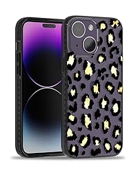 SCORPIFY for iPhone 15 Plus Case with Gold Leopard