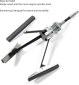 TKSE 3in Cylinder Hone Stones 3 Pcs Engine Honing Tool Replacement Grinding Bits view 3