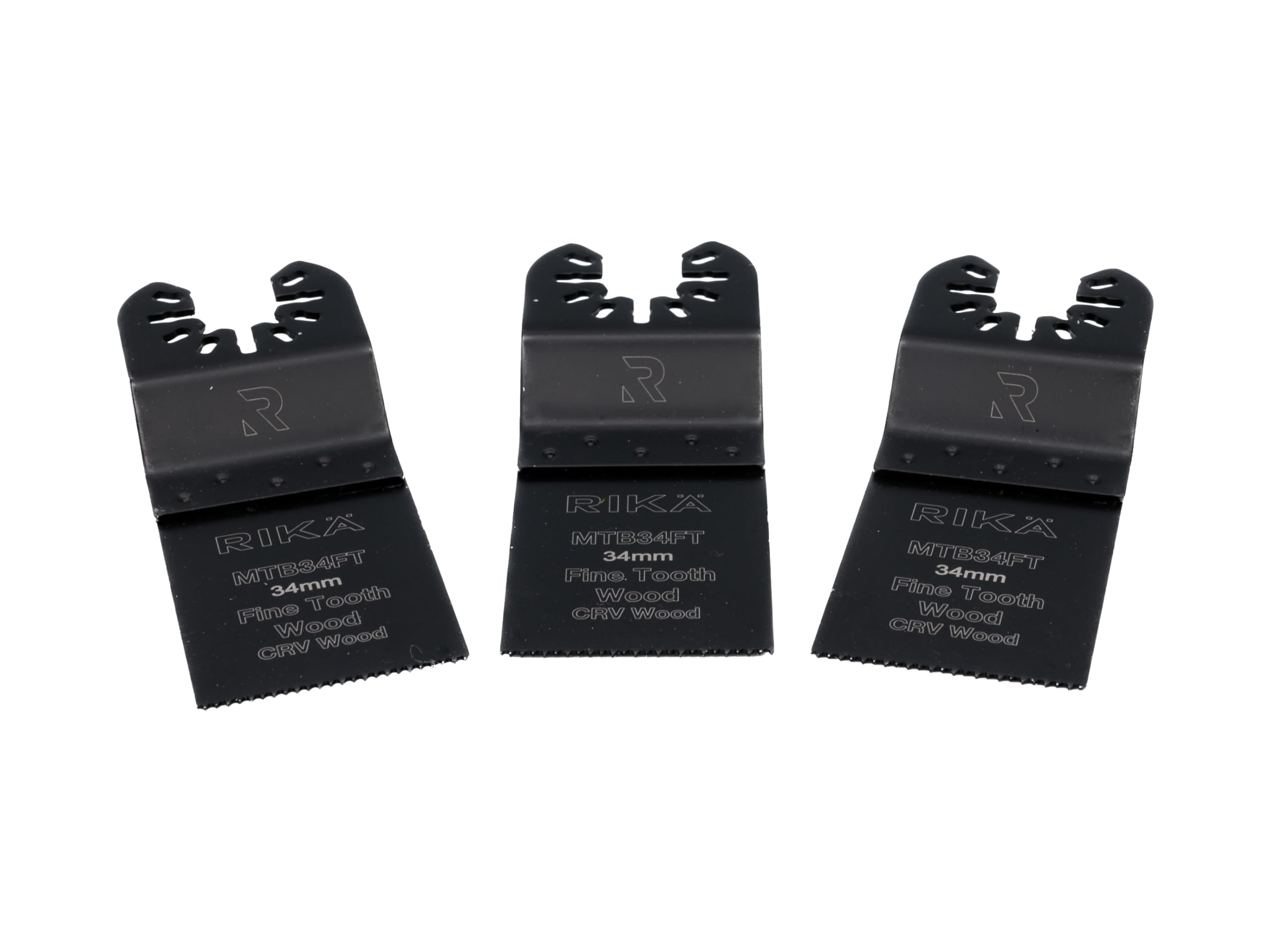 Rikä MTB34FT 34mm Fine Tooth Multi Tool Saw Blade 3pk