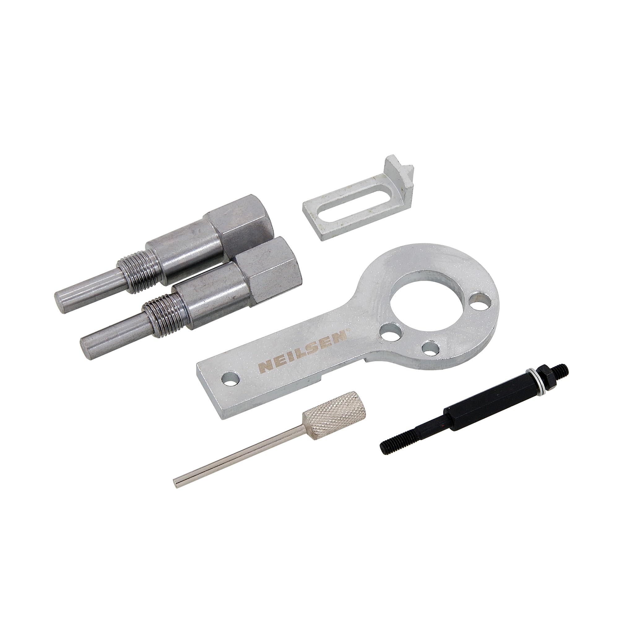 Neilsen CT3378 Timing Tool Set - Compatible with Vauxhall, Compatible with Opel 1.9 CDTI Diesel Engines with Camshaft and Crankshaft Locking Tools and Flywheel Holding Tool