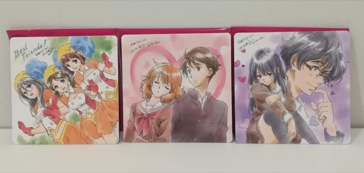 Amazon 激レア 京アニ 池田晶子 描き下ろし コースター 劇場版 響け ユーフォニアム 誓いのフィナーレ 入場者特典 コースター 3種セット アイドル 芸能人グッズ 通販