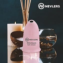 Nevlers Himalayan Salt Inhaler Ceramic with 6 Oz