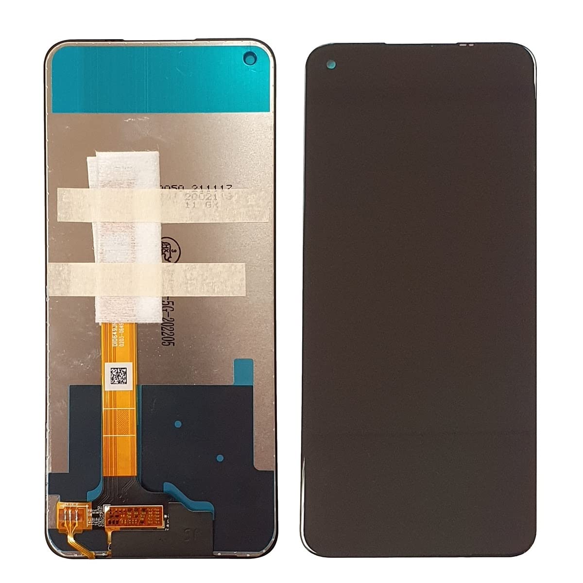 Smartex® LCD Display Compatible with Oppo A74 5G (CPH2197 - CPH2263) Black — image 1