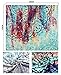 Ussuperstar Boho Psychedelic Elephant Tree of Life Floral Tapestry Hippy Mandala Gypsy Wall Hanging Sheet Coverlet Picnic Blanket Bedspread Curtain Decor Table Couch Cover Beach Yoga Throw L BY3