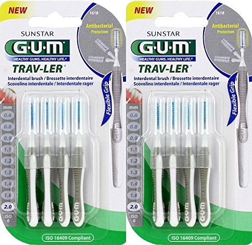 Gum Trav-Ler 2.0 1618 Pack of 2