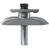 APIOLO Professional Cove Raised Panel with Back Cutter Router Bits 1/2 Inch Shank for Cove-Cut and Making Cabinet Door, 3-1/8 Inch Diameter, Used in Combination with Rail and Stile Router Bits
