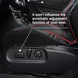 AUTOYOUTH Universal Front Car Seat Covers Pair Waterproof Faux Leather Airbag view 9