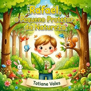 Livro Rafael: O pequeno protetor da natureza.