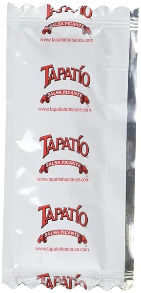 TAPATIO HOT SAUCE TRAVEL 1/4 OZ 7 GRAM (PACK OF 100) PACKETS