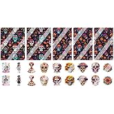Day of The Dead - Dia de Los Muertos Nail Art Decals - Waterslide Nail Decals