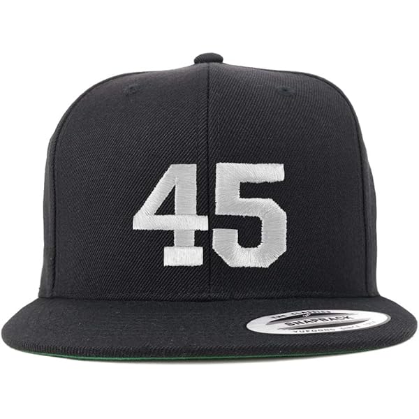 Trendy Apparel Shop Number 13 White Thread Embroidered Flat