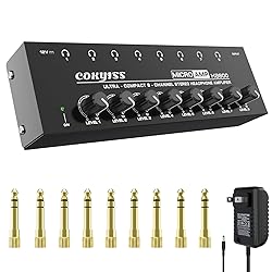 COKYISS Headphone Amplifier,8 Channel Stereo