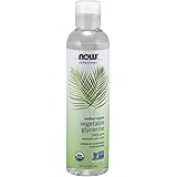 NOW Solutions, Organic Vegetable Glycerin Oil, 100% Pure, Softening and Moisturizing Multi-Purpose Skin Care, 8-Ounce