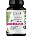 Emerald Labs Women's 1-Daily Multi - with Coenzymated Vitamin B6, B12 and Methylated Folic Acid - 60 Vegetable Capsules