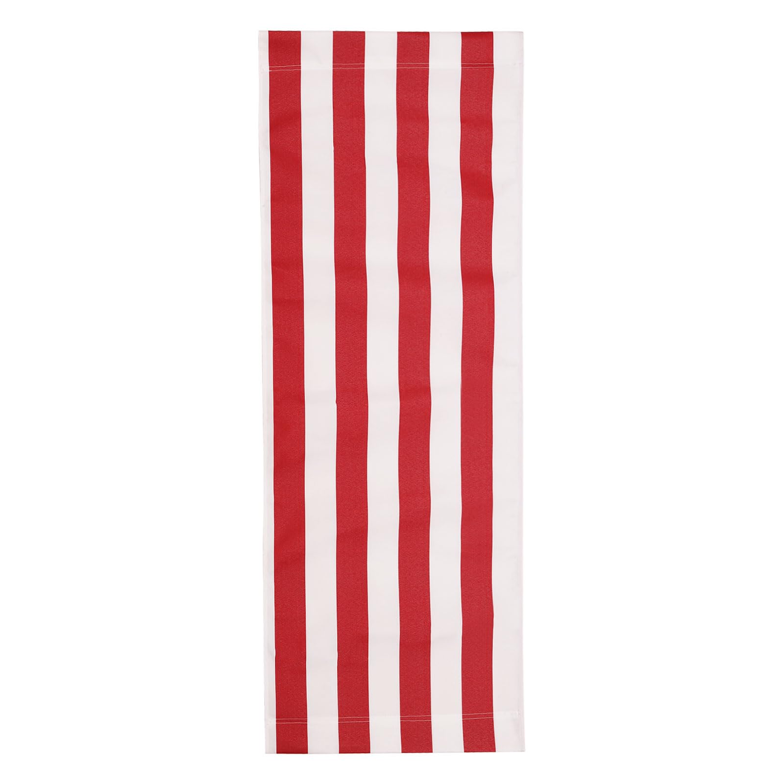 PATIKIL Beach Chair Replacement Fabric, 45 x 17 Sling Chair Replacement Oxford Cloth for Lounge Chair Sling Chair Reclining Patio Camping, Red, White