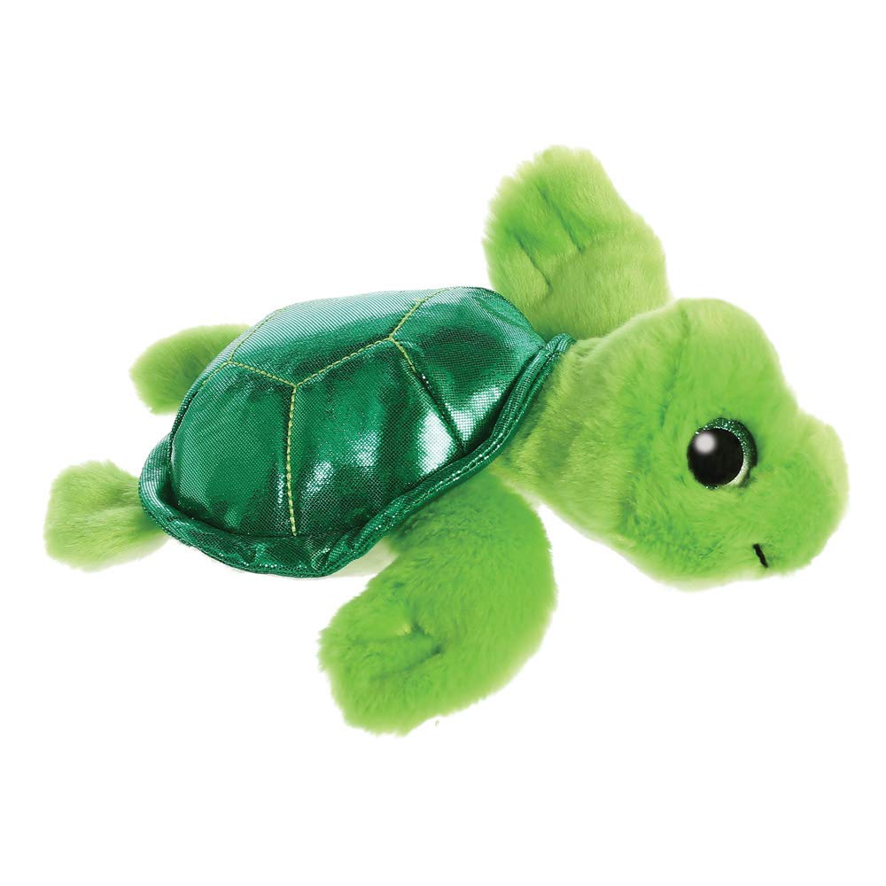 Aurora, Sparkle Tales, Maui Turtle, 5In, 61311, Green, Soft Toy