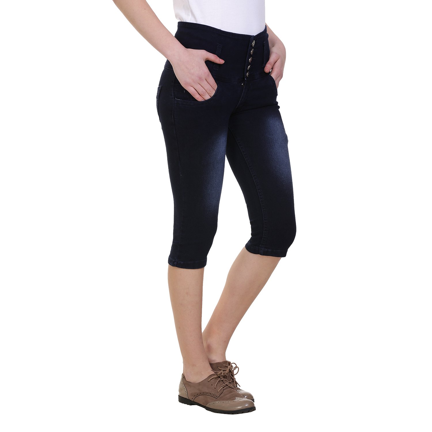 pantoff women's blue capri