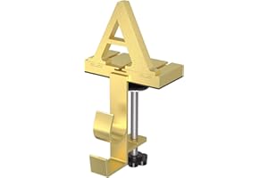 Paulmele Monogrammed Christmas Stocking Holder with Initials,2 in 1 Fireplace Stocking and Garland Hanger for Mantle,2 Hooks Letter Gold Stocking Holder for Xmas Fireplace (Letter-A)