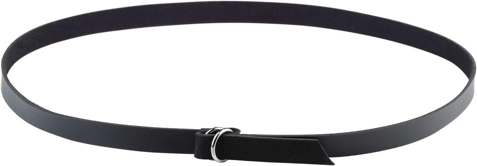 MILAKOOO Ring Punk Goth Metal Spike Studded Black Leather Collar Necklace Studded Chokers