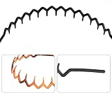 Couduan 2 Pcs Zig Zag Headbands Adjustable Non-Slip Hair Accessories Women’s view 3