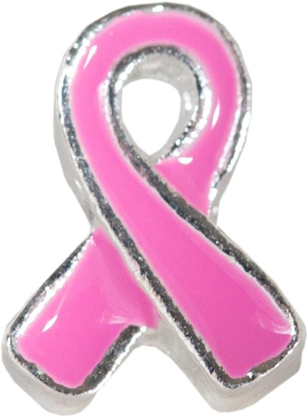 IPOPS Pink Cause Ribbon-Breast Cancer Charm